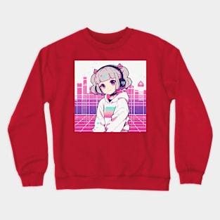 Anime Girl Crewneck Sweatshirt